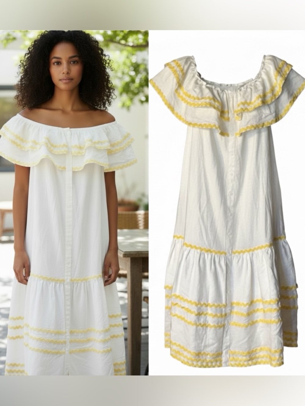 Lisa Marie Fernandez Target RIC RAC Dress Size XS X-Small